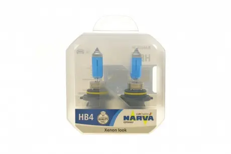 К-кт автоламп HB4 / 9006 RPW 12V 55W P22d (White 4500K) NARVA 486262100