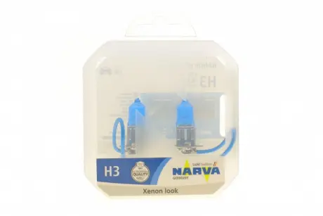 К-кт автоламп H3 RPW 12V 55W PK22s (White 4500K) NARVA 486022100