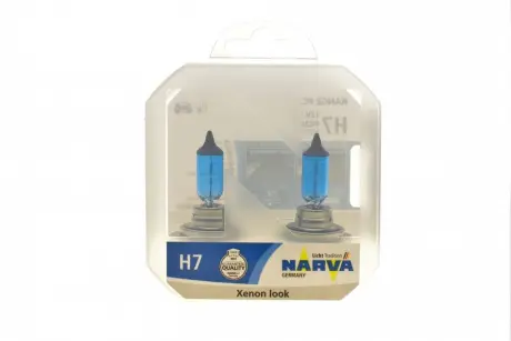 К-кт автоламп H7 RPW 12V 55W PX26d (White 4500K) NARVA 486072100