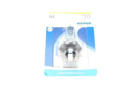 Автолампы H4 RPB + 12V 60 / 55W P43t (White 3700K) NARVA 486774000