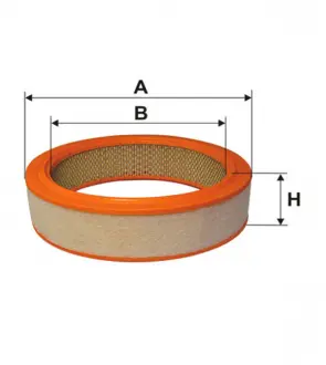 Фильтр воздушный lada 2101-21 с префильтро (AR 214A) WIX FILTERS WA6396