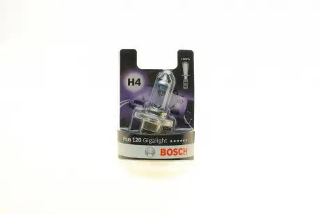 Автолампа H4 P43t 55 W 60 W BOSCH 1987301109