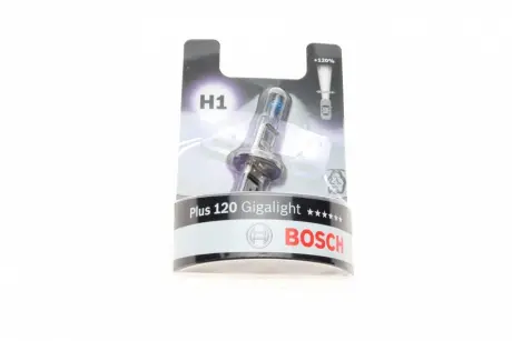 Автолампа H1 P14,5s 55 W BOSCH 1987301108
