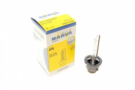 Автолампа D2S P32d-2 35 W прозрачная NARVA 840023000