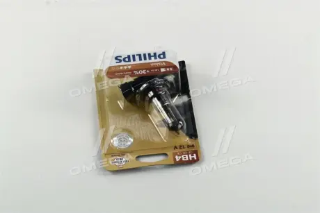 Автолампа Vision HB4 P22d 55 W прозрачная PHILIPS 9006PRB1