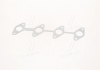 Прокладка колектора випускного HYUNDAI D4FA (пр-во PARTS-MALL) PARTS-MALL P1M-A026