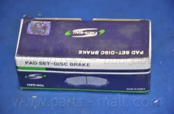 Комплект тормозных колодок с 4 шт. дисков PARTS-MALL PKD-005