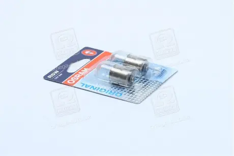 Лампа допоміжні. освітлення R5W 12V 5W ВА15s (2 шт) blister OSRAM 500702B (фото 1)