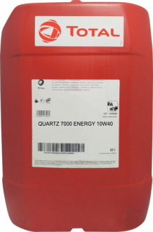 Масло моторное Quartz 7000 Energy 10W-40 (20 л) TOTAL 201529