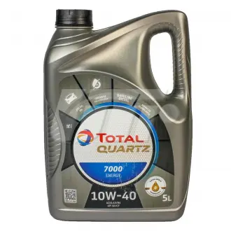 Олива моторна QUARTZ 7000 ENERGY 10W-40 5л TOTAL 203706