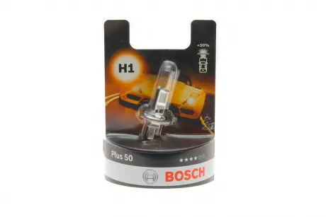 Автолампа H1 P14,5s 55 W BOSCH 1987301041