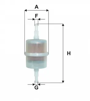 Фільтр паливний Lada 2102-2121 (PS 822) WIX FILTERS WF8127