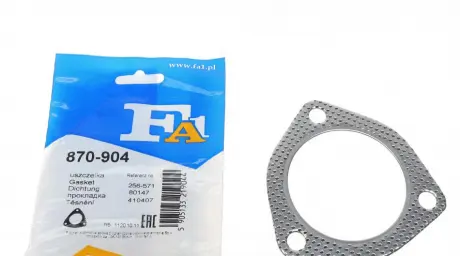 Прокладка глушника середовищ. Lanos Fischer Fischer Automotive One (FA1) 870-904