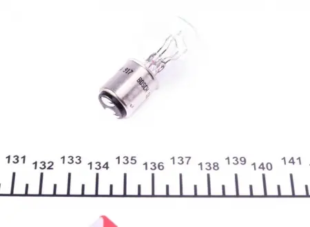 Автолампа P21/5W BAY15d 5 W прозрачная BOSCH 1987302202