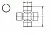 Крестовина SPIDAN U110/L (фото 2)