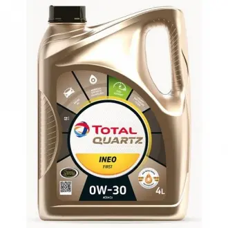 Моторное масло QUARTZ INEO FIRST 0W-30 4л TOTAL 183175