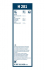 Щетка стеклоочистителя (280 мм) задняя BOSCH 3397011428 (фото 8)