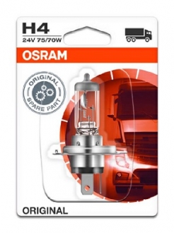 Автолампа Original Line H4 P43t 70 W 75 W прозрачная OSRAM 6419601B