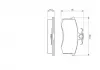 Тормозные колодки Lada 2108-10 Bosch 0986491700