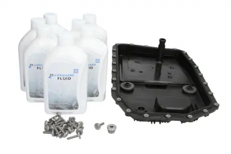 Комплект для замены масла LIFEGUARDFLUID 6 (7х1л + сервисный к-т) АКПП 6HP19 / x / 21 / 21x ZF 1071.298.033