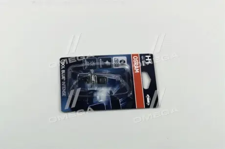 Автолампа Cool Blue Intense H1 P14,5s 55 W светло-голубая OSRAM 64150CBI01B (фото 1)