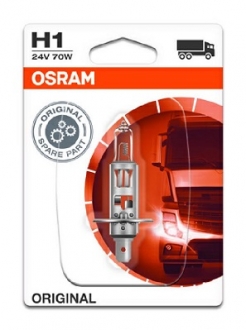 Автолампа Original Line H1 P14,5s 70 W прозрачная OSRAM 6415501B