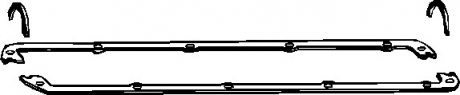 Комплект прокладки крышки клапанов ELRING 323.889 (фото 1)