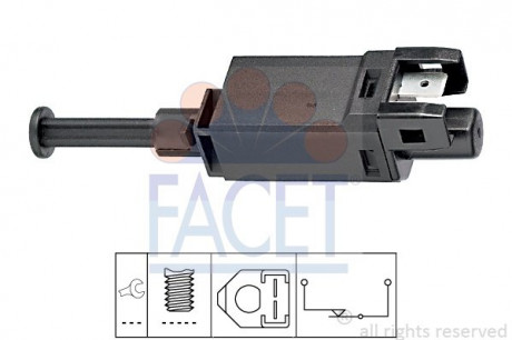 Датчик включения стоп-сигнала FACET 7.1055