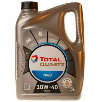 Масло моторне Quartz 7000 10W-40 (5 л) TOTAL 203703