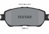 Тормозные колодки дисковые TEXTAR 2385501 (фото 3)