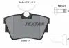 Тормозные колодки дисковые TEXTAR 2398001 (фото 3)