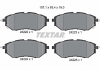 Тормозные колодки дисковые TEXTAR 2422201 (фото 2)