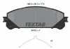 Тормозные колодки дисковые TEXTAR 2445201