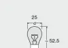 Автолампы (24V 21W BAU15S) OSRAM 7510TSP (фото 3)