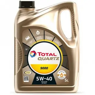 Олива моторна QUARTZ 9000 5W-40 5л TOTAL 173574