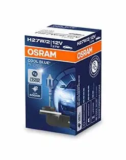 Автолампа Cool Blue Intense H27W/2 PGJ13 27 W темно-голубая OSRAM 881CBI (фото 1)