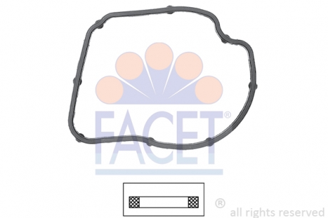 Прокладка термостатаз вулканизованной резины FACET 7.9645