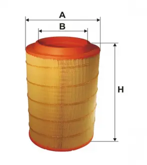 Фільтр повітряний WIX (AM 447/8) WIX FILTERS 93302E (фото 1)