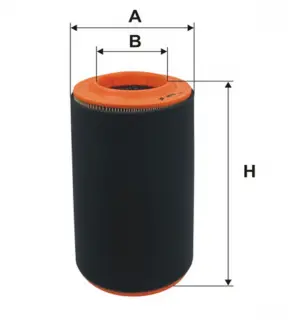 Фільтр повітряний WIX (AR 316/2) WIX FILTERS WA9741