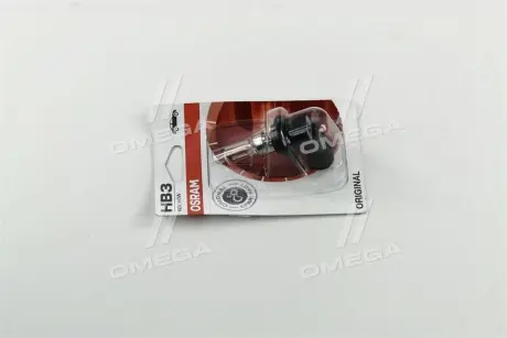 Автолампа HB3 P20d 60 W прозрачная OSRAM 900501B