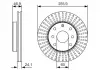 Тормозной диск Lacetti BOSCH 0986479R70 (фото 4)