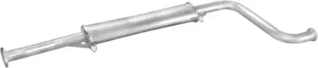 Глушитель средний Lada 21102 POLMOSTROW 11.24