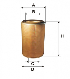 Фильтр воздушный (AM 401/2) WIX FILTERS 93347E