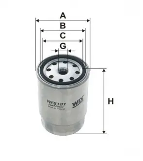 Фільтр паливний (PP 845/1) WIX FILTERS WF8181