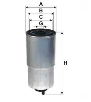 Фільтр паливний (PP 968/2) WIX FILTERS WF8327