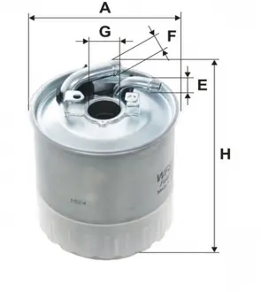 Фільтр паливний (PP 841/7) WIX FILTERS WF8353