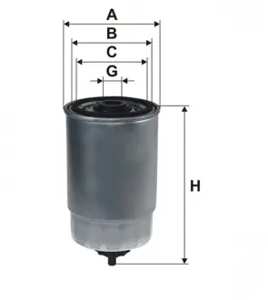 Фільтр паливний (PP 979/3) WIX FILTERS WF8398