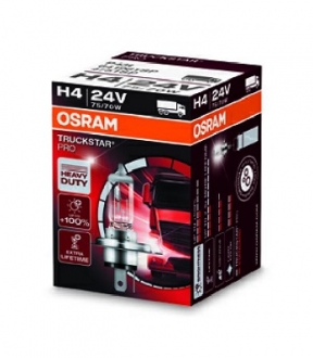 Автолампа Truckstar Pro H4 P43t 70 W 75 W прозрачная OSRAM 64196TSP