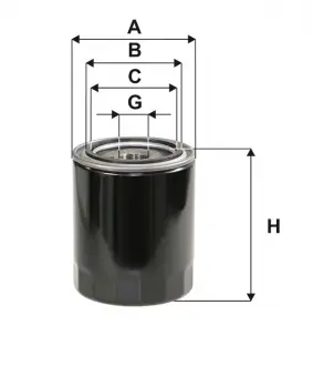 Фильтр масляный (OP 619/1) WIX FILTERS WL7175