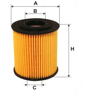 Фильтр масляный (OE 649/5) WIX FILTERS WL7283